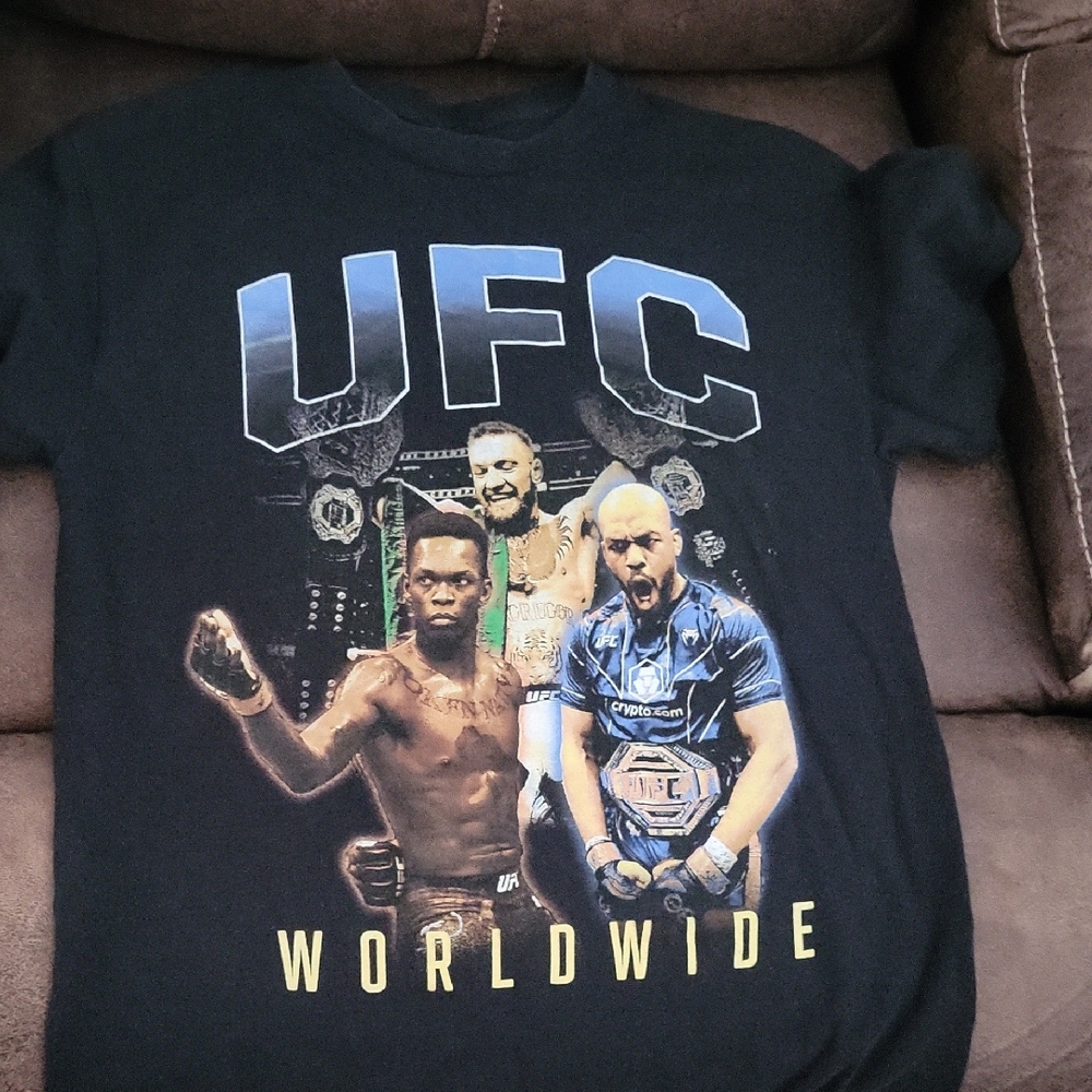 UFC Black and Blue Graphic Tee